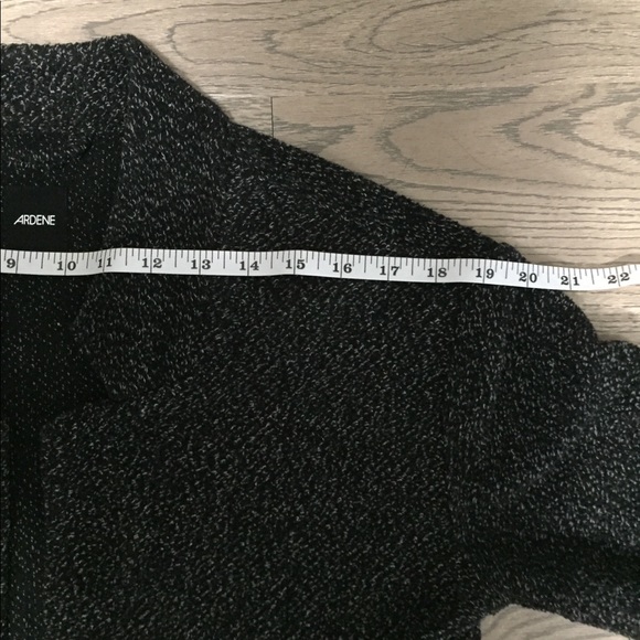 XS cardigan coat jacket marled grey pockets EUC - Picture 13 of 15